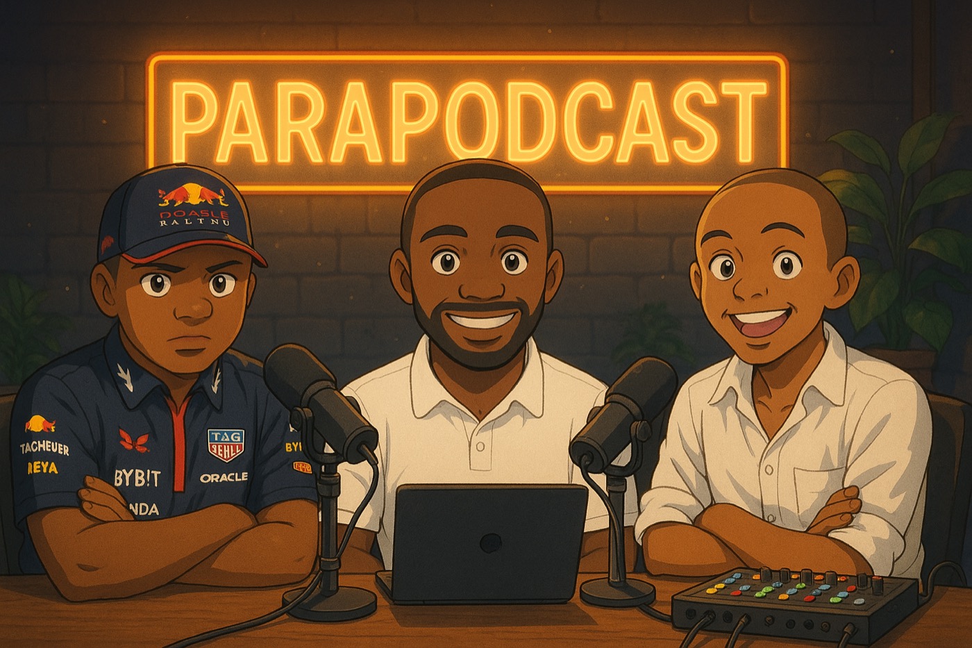 ParaPodcast hosts